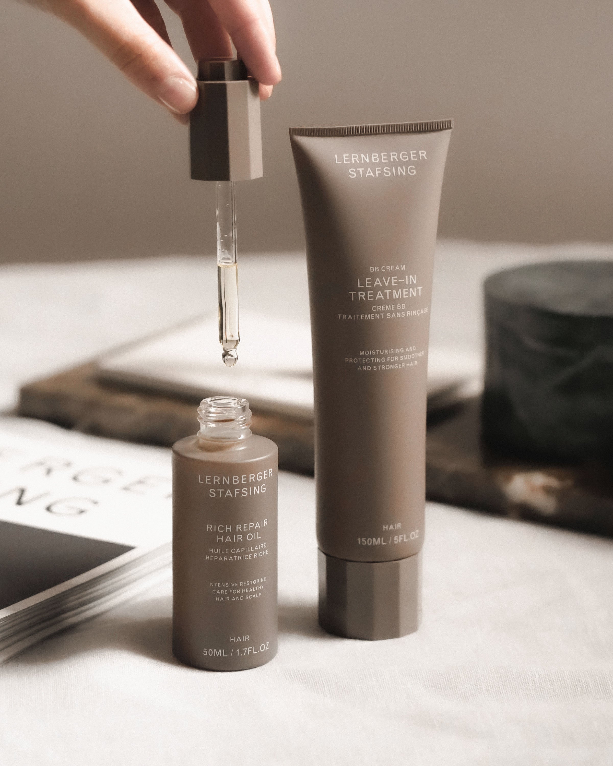 Reichhaltiges Reparatur-Haaröl